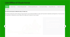 Desktop Screenshot of chuckfarrar.com