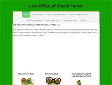 Tablet Screenshot of chuckfarrar.com